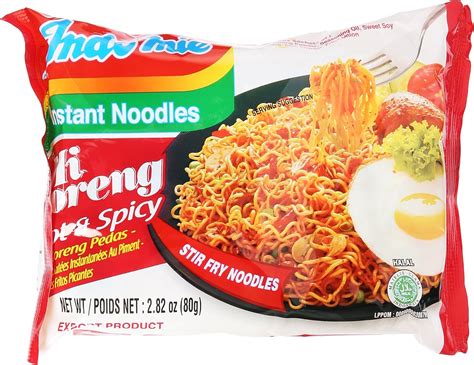 Indomie Instant Noodles Mi Goreng Hot And Spicy 80 G Uk Grocery