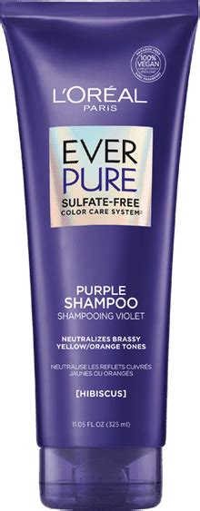 Shampoo Sulfate Free Purple Shampoo For Colored Hair Loréal Paris