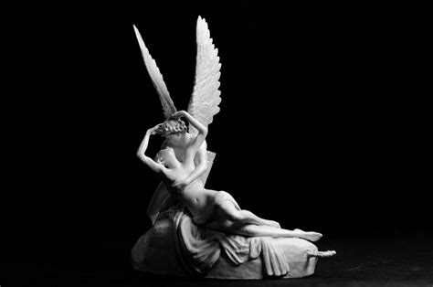 Psyche Revived By Cupids Kiss Cupid Statue The Kiss Etsy Uk
