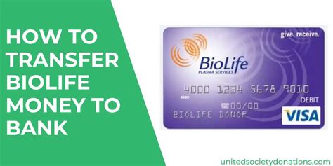 Biolife Transfer Money