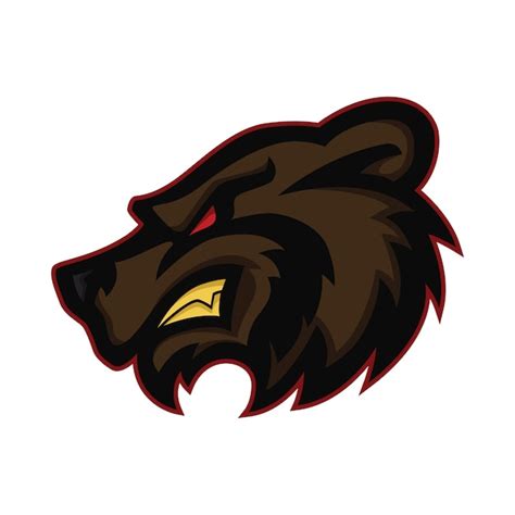 Premium Vector Grizzly Bear Mascot Logo