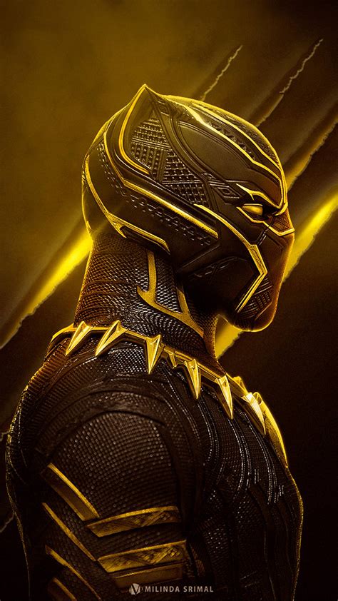 Desktop wallpaper hd black panther. Black Panther Neon Wallpapers - Wallpaper Cave