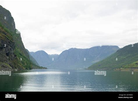 Panoramic Views Of The Norwegian Fjords Stock Photo Alamy