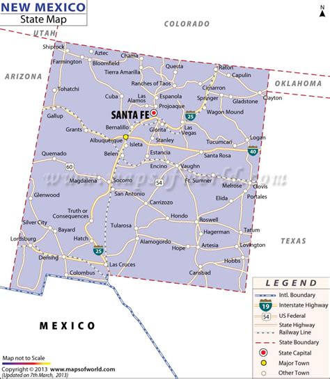 Picture Foto Car Templates Fotos Map Of New Mexico