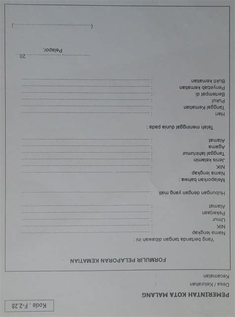 Surat kematian sangatlah penting digunakan untuk. Cara Contoh Surat Keterangan Kematian Dari Kelurahan ...