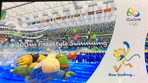 Maybe you would like to learn more about one of these? Mario and Sonic at the Rio Olympics 100m sprint, Swimming and 4x100m Relay - YouTube