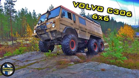 Volvo C306 6x6 Askolan 4x4 Atv Puistossa Youtube