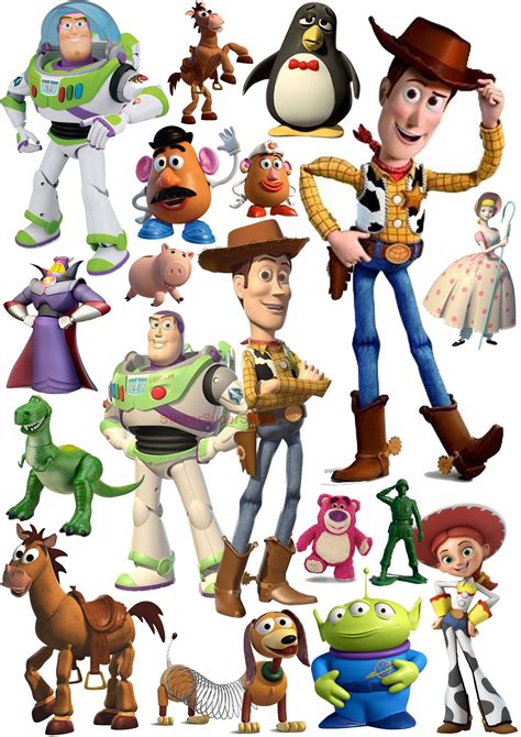 Toy Story Characters Toy Story Personagem Adesivos