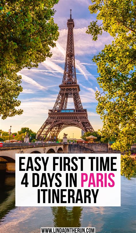 The Ultimate 4 Days In Paris Itinerary Paris France Travel 4 Days In