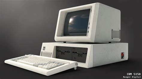 Precursor Da Computação Pessoal Ibm Model 5150 Completa 37 Anos No