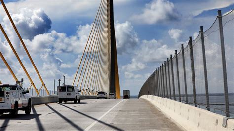 Sunshine Skyway Bridge Reopen To Traffic After Hurricane Ian