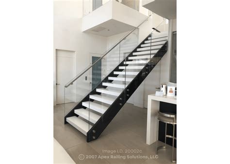 Single Top Component Glass Railings Railing Installers In Seattle