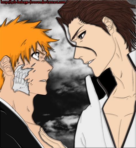 Aizen Vs Ichigo By 4th Hokage Forever On Deviantart