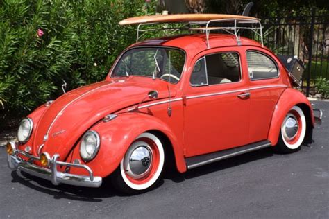 1960 Volkswagen Beetle Super Cool Extremely Well Restored 0 Red 2dr