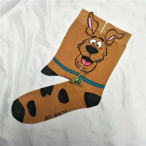 Cartoon Animal Dog Sock Handmade With Ear Personality Casual Funny