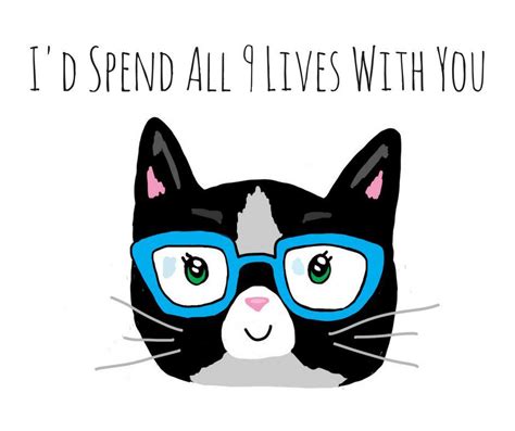 Download lagu happy birthday cat puns mp3 dapat kamu download secara gratis di metrolagu. I'd Spend All 9 Lives With You Cat Pun Card - Puns - Love ...