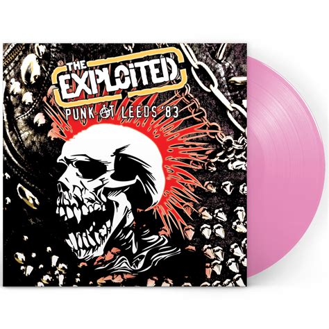 The Exploited Punk At Leeds 83 Limited Edition Pink Vinyl