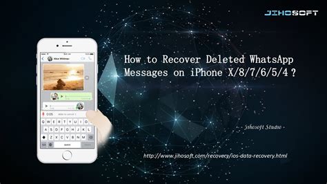 Then, click recover to retrieve deleted messages on whatsapp from android device. How to Recover Deleted WhatsApp Messages on iPhone X/8/7/6 ...