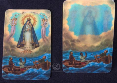 Holy Card Our Lady Of Cobre Lenticular Printed 2d Fc Ziegler Company