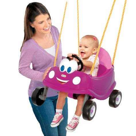 Little Tikes Cozy Coupe Princess Baby Swing Magenta Cozy Coupe