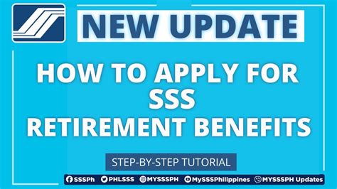 How To Apply Online For Sss Retirement Benefit Lump Sum Amount