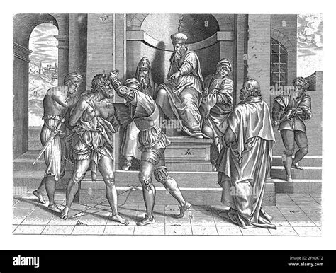 Beheading Of The Baptist John The Baptist Black And White Stock Photos