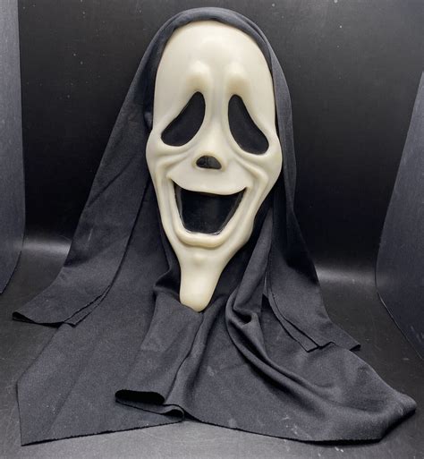 Ghost Face Spoof Adult Mask Scary Movie Smiley Scre Gem