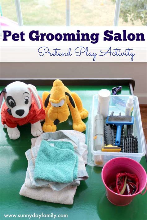 Последние твиты от all fur pet grooming (@allfurpets). Pet Grooming Salon Pretend Play Activity for Preschoolers ...