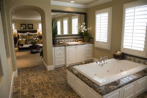 Luxury Master Bathroom Designs Centered Soaking Tubs Lentine Marine
