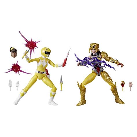 Power Rangers Lightning Collection Mighty Morphin Yellow Ranger Vs