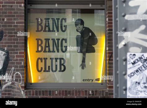 Germany Berlin Bang Bang Club At Hackescher Market Stock Photo Alamy