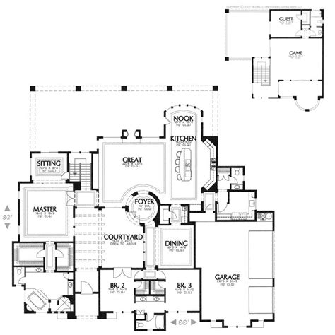 2414 1254 4 Bedrooms And 3 Baths The House Designers