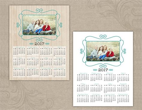 Photo Calendar Free Printable Pdf Templates Year Calendar The Best