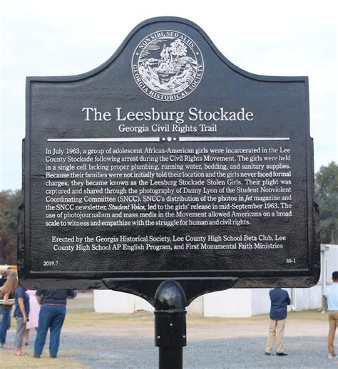 The Leesburg Stockade Georgia Civil Rights Trail Georgia Historical Society