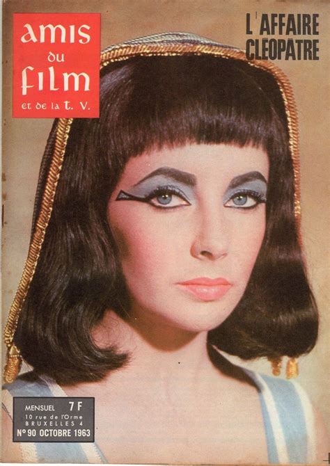 Elizabeth Taylor Amis Du Film Et De La Télévision Magazine Cover