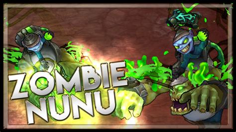 Zombie Nunu Skin Spotlight League Of Legends Lol Nunu Skin Youtube