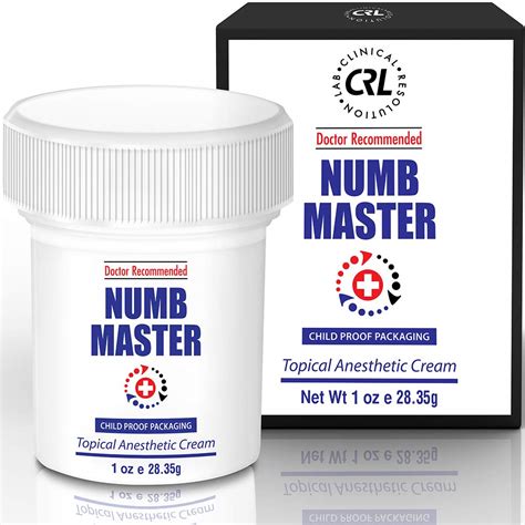 Buy Numb Master 5 Lidocaine Numbing Cream Maximum Strength Fast