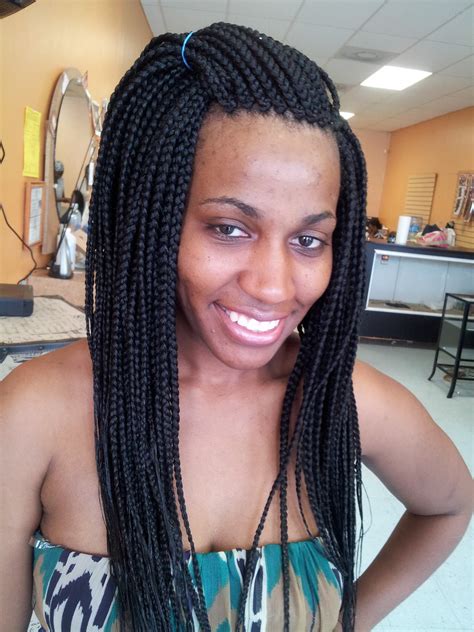 Black Hairstyles Single Braids Maintaining Box Braids And Senegalese