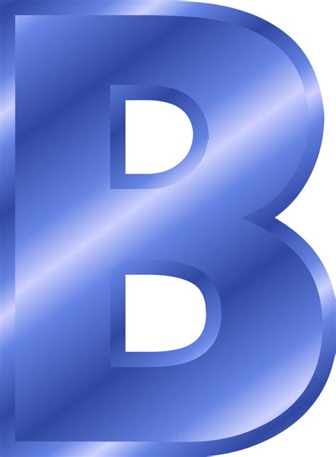 B Clipart Blue B Blue Transparent Free For Download On Webstockreview 2022