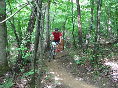 Anglers Ridge Mountain Bike Trail In Danville Virginia