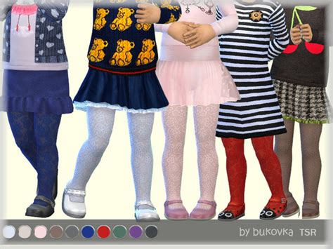 Lace Tights By Bukovka At Tsr Sims 4 Updates