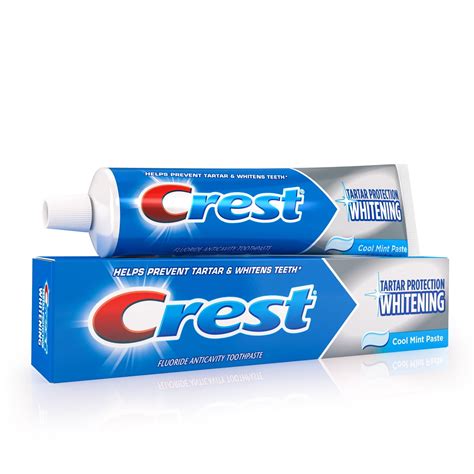 crest tartar protection toothpaste whitening cool mint 8 2 oz