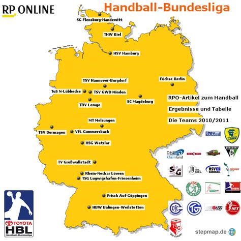 Get your front row seat to the bundesliga experience by signing up for our official newsletter: Die Teams der Handball-Bundesliga 10/11 von rponline ...