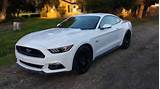 Mustang White Rims Pictures