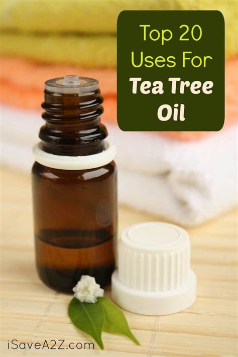 Tea tree oil can be used on its own or added to your favorite products to get most of the benefits. Top 20 Uses For Tea Tree Oil - iSaveA2Z.com