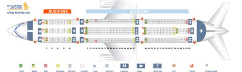Seat Map Airbus A330 300 Singapore Airlines Best Seats In Plane Hot