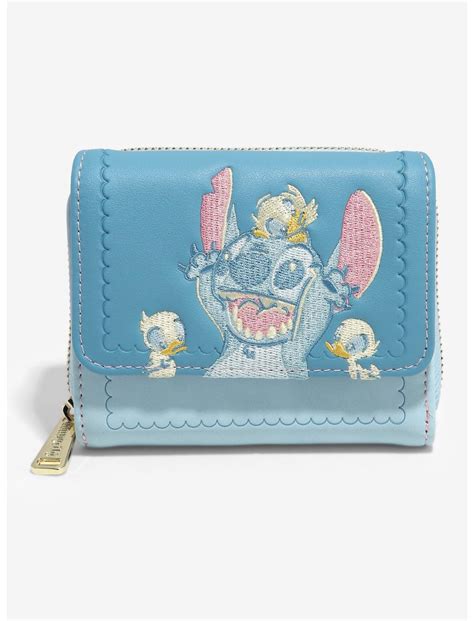 Disney Lilo And Stitch Ducklings Zip Wallet — Boxlunch Exclusive Boxlunch