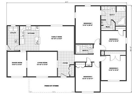 Https://tommynaija.com/home Design/16 X 70 Mobile Home Floor Plans