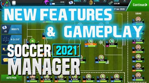 Soccer Manager 2021 New Features Gameplay Manager Profiles Sm2021