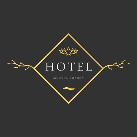 Luxury Modern Hotel Logo Logo